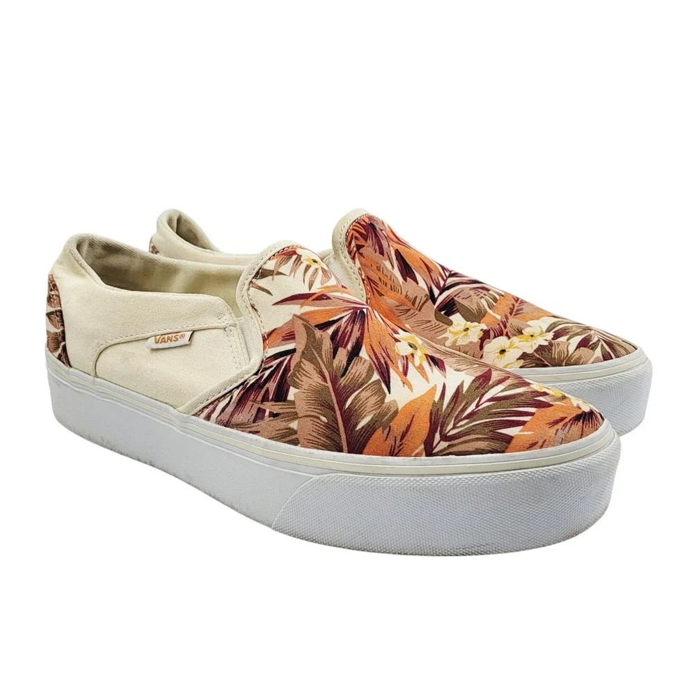 Vans Tropical‎ Platform Sneakers - Size 10